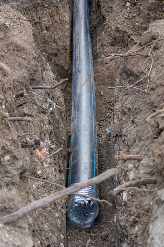 Spring Water Line Installation