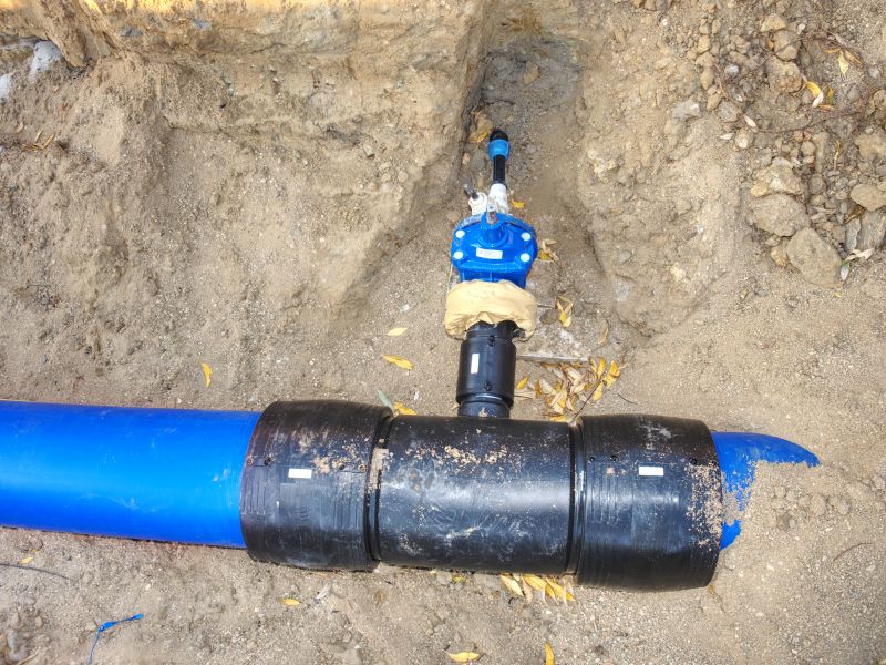 Summer Water Line Installation